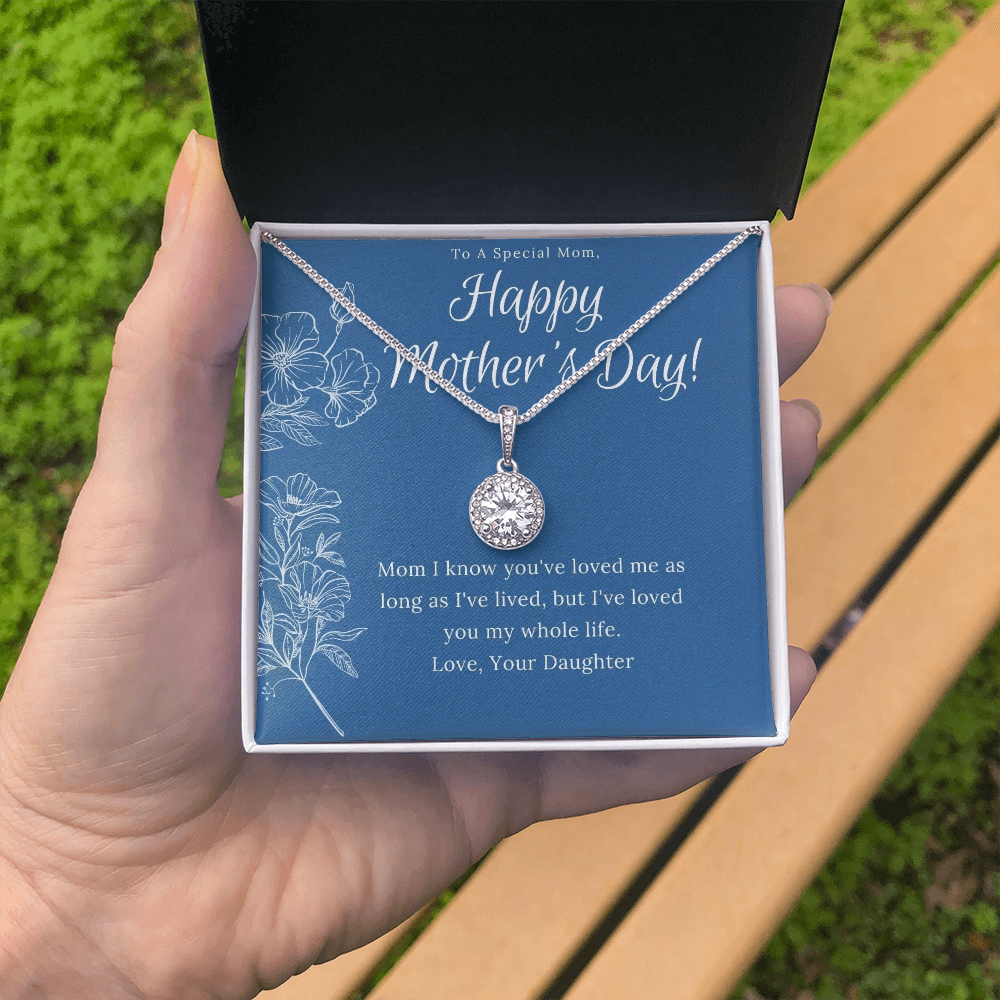To My Mom - Happy Mother's Day Eternal Hope Necklace