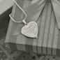 To My Beautiful Daughter | Engraved Heart Necklace