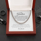 To My Grandson | Smart and Capable | Cuban Chain Necklace