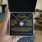 To My Beautiful Daughter | Precious Chapter | Love Knot Necklace