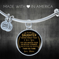 To My Daughter- Braver than You Think Bracelet
