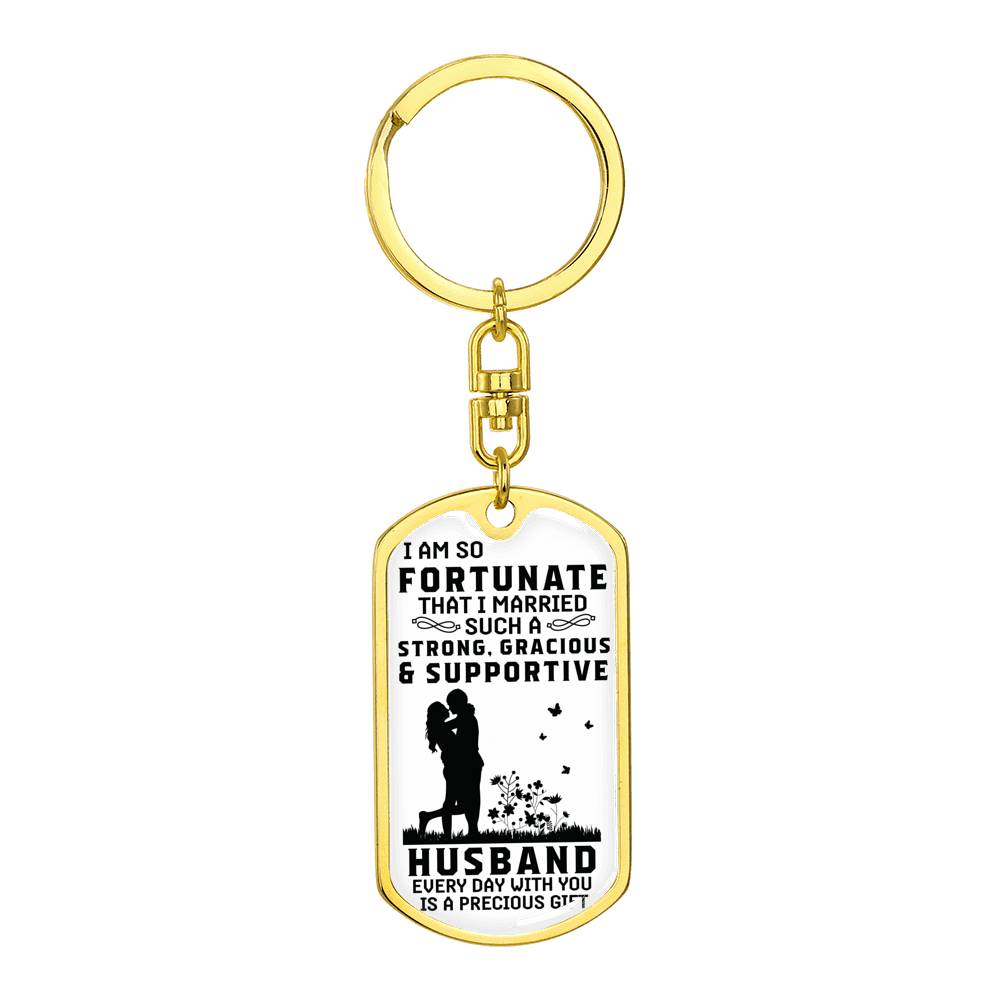 	military dog tag keychain