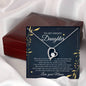 To My Sweet Daughter - Forever Love Necklace