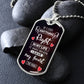 engraved dog tag necklace