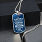 engraved mens dog tag necklaces