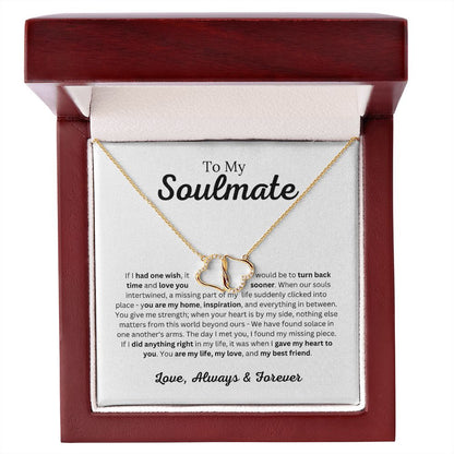 To My Soulmate - You Are My Life Necklace
