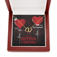 To My Wife - Better Together Everlasting Love Necklace