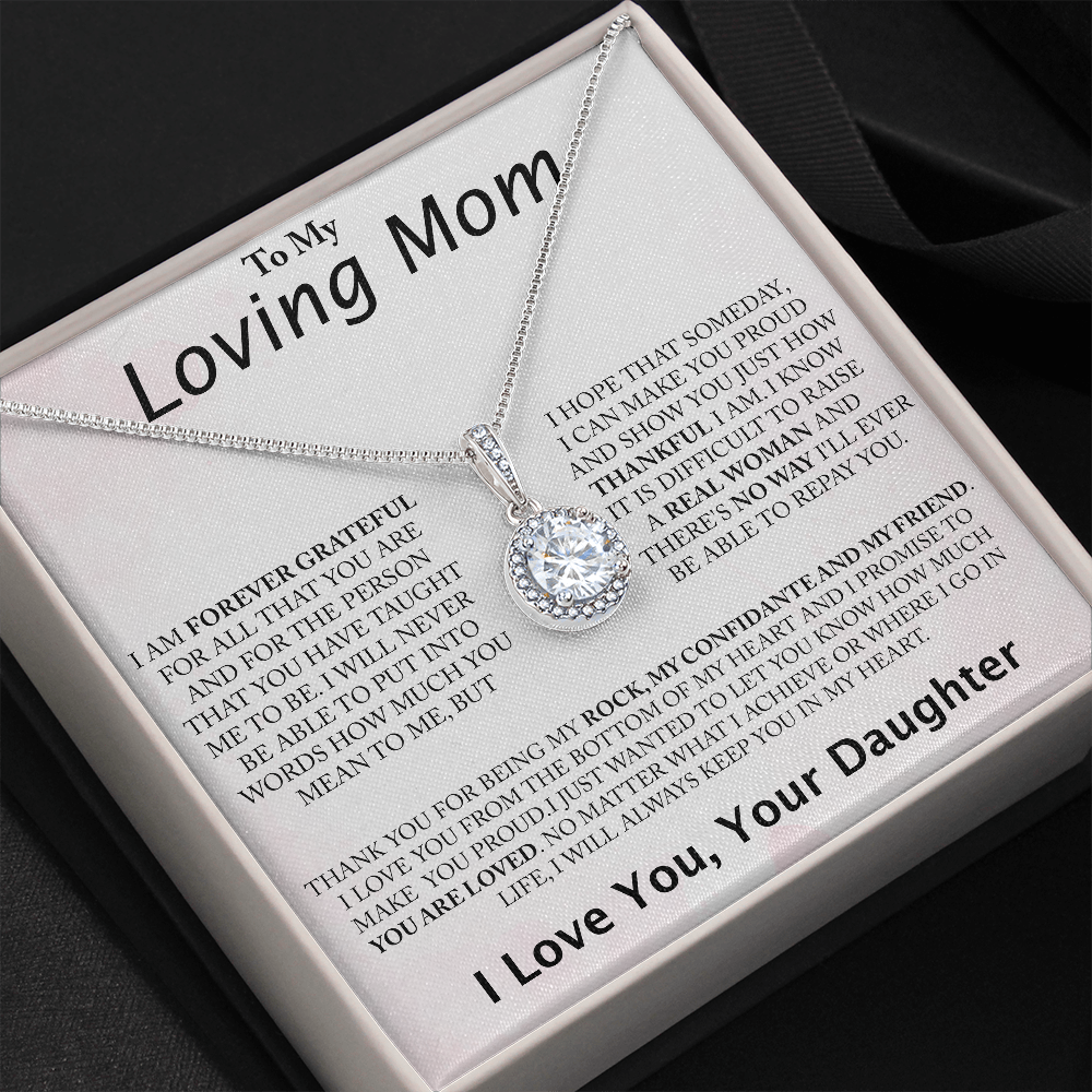 Mom - My Rock - Eternal Hope Necklace
