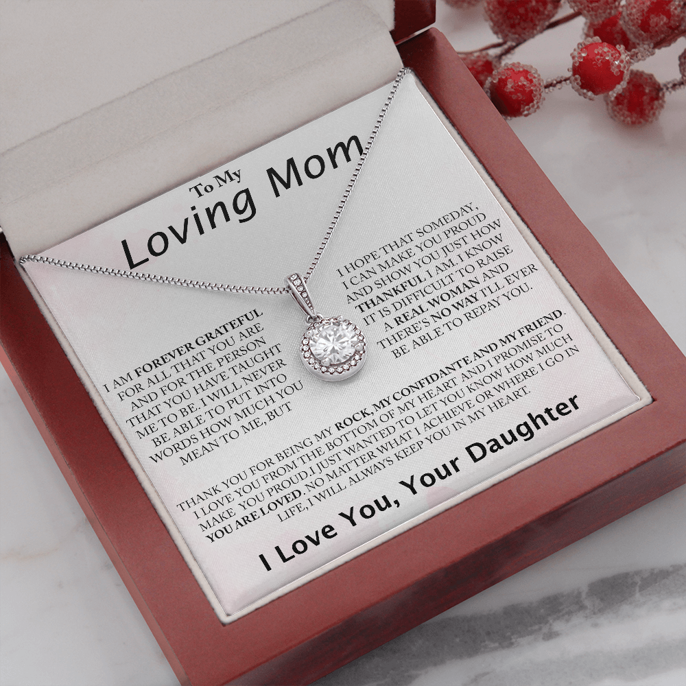 Mom - My Rock - Eternal Hope Necklace