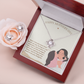 Happy Mother's Day Mom Hero Earring and Necklace Set