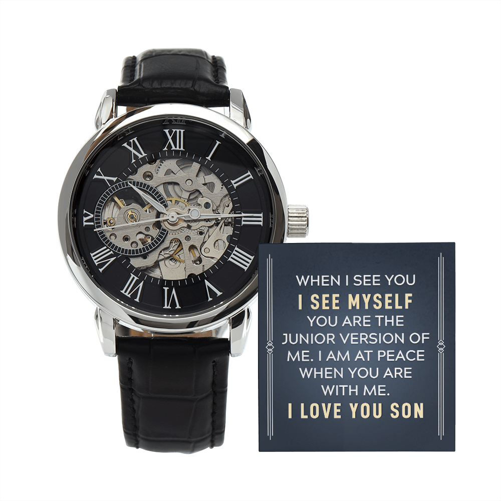 To My Son - I Love You Open Watch