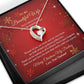 To My Beautiful Wife - Selfless Love Necklace