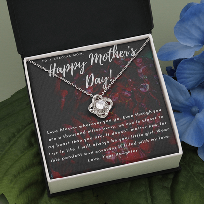 To My Mom - Happy Mother's Day Necklace