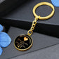 To My Grandson - Forever Love Circle Keychain