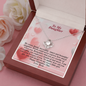 To My Sweet Daughter - Love Knot Necklace