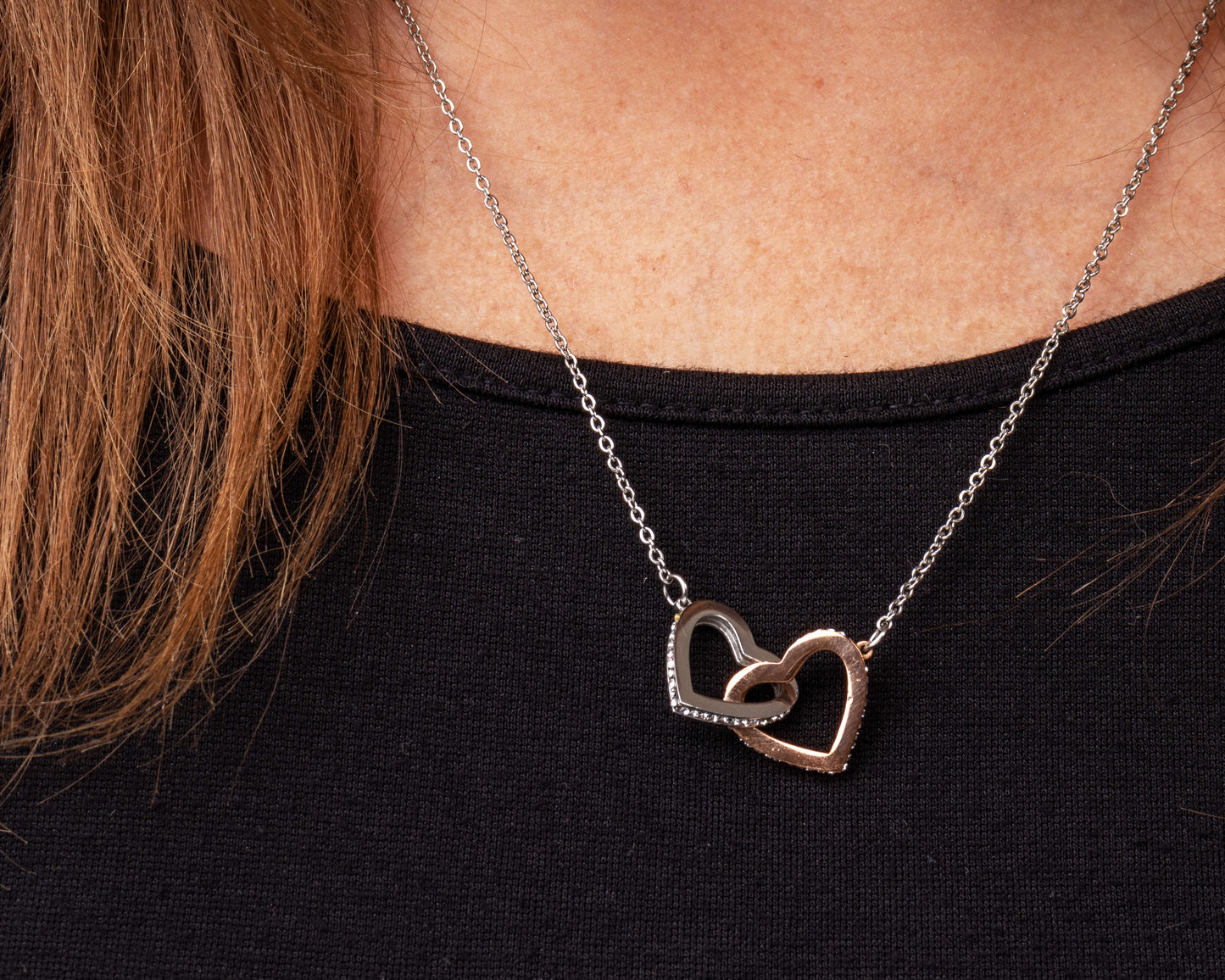 To My Wife - Hugs and Kisses Necklace